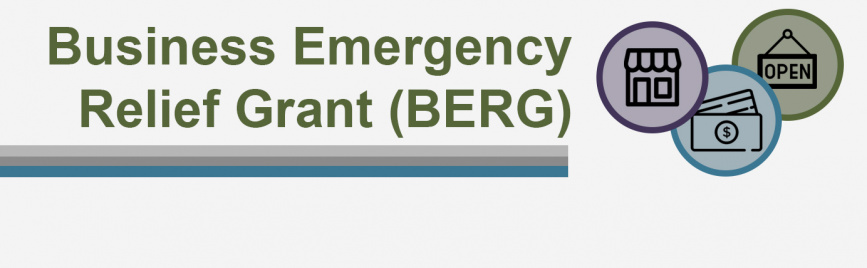 Business Emergency Relief Grant (BERG) graphic