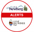 Newberg Logo Alerts  
