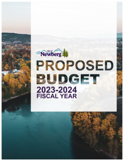 City of Newberg, Proposed Budget FY2023-2024
