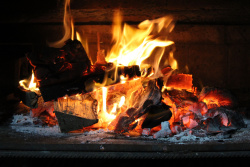 an image of a fireplace