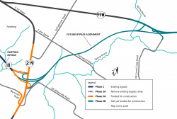 Newberg Dundee Bypass Phase 2 Map