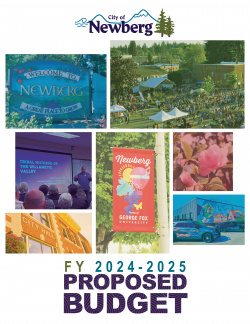 City of Newberg, Proposed Budget FY2024-2025