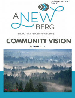 A NewBERG Community Vision cover page