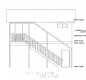 This is an elevation drawing of an accessory dwelling unit above a shop.