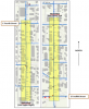 South River St water line project map